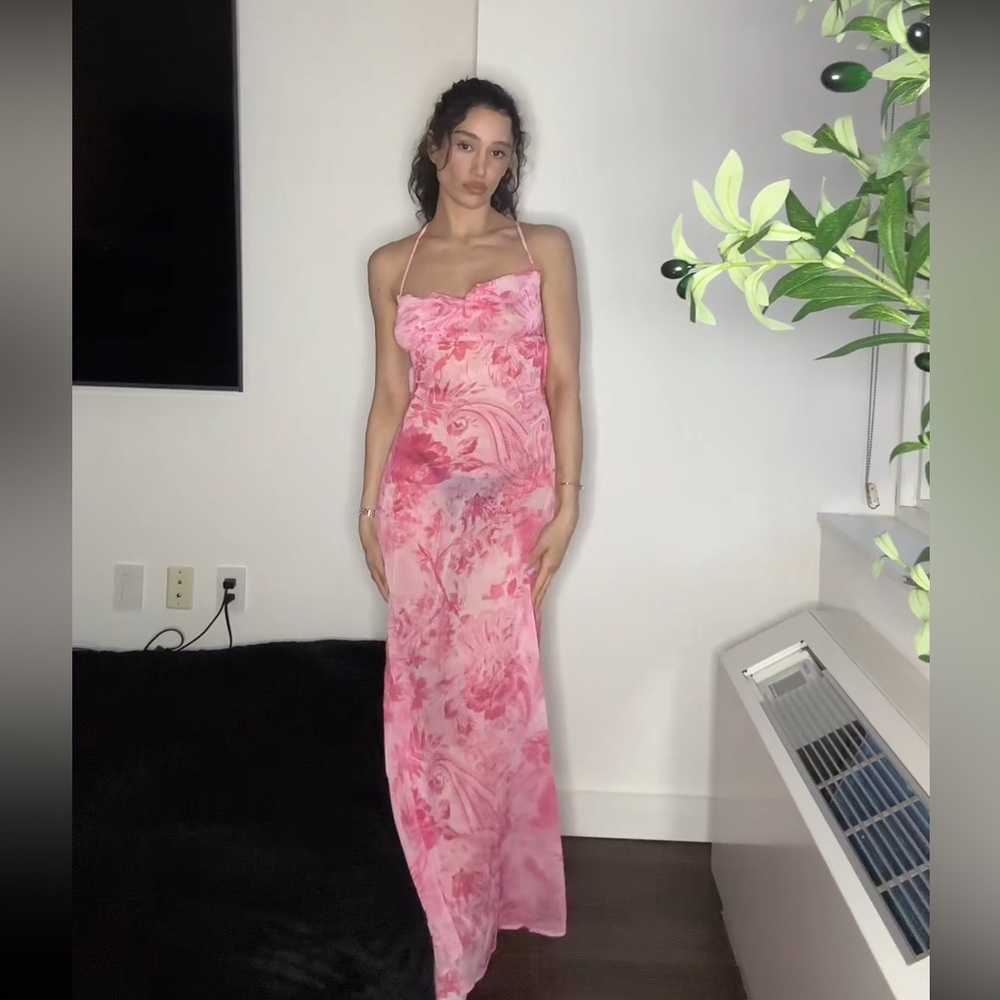 Peppermayo Exclusive - The Tara Maxi Dress (SEE THROUGH DRESS)